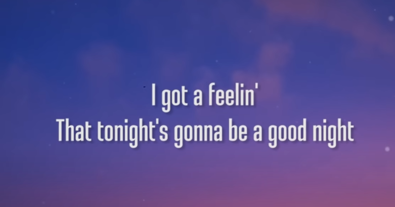 The Black Eyed Peas - I Gotta Feeling (Lyrics)